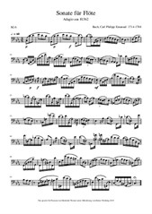 Bach 7 Pieces für Posaune