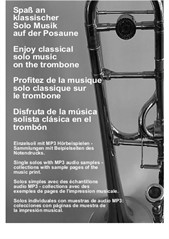 33 midium easy (Grade 3 of 6) Solo Pieces for Trombone from Albinoni to Verdi